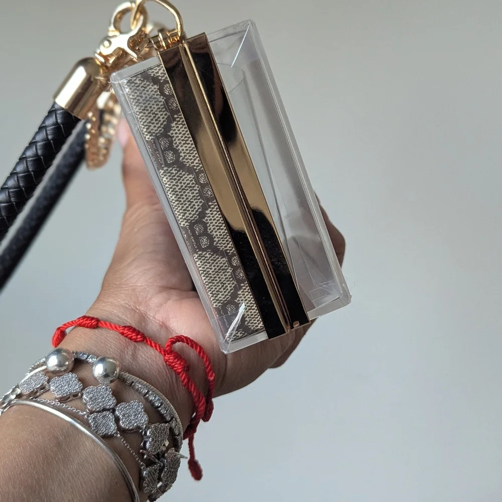 Upcycled Balenciaga X Gucci Paper Shopping Bag Novelty Clutch Transformation